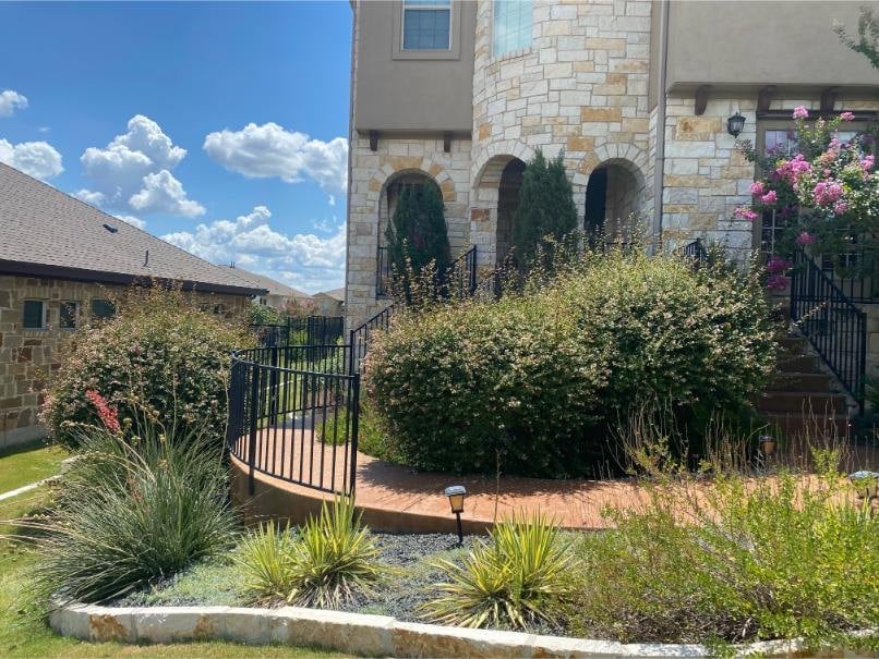 Landscape refresh — before